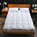Mattress Topper 160×200+8cm - White - Cottonhome.ae