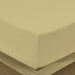 Rest Super soft Fitted sheet 120 X 200 + 25 CM-Mustard - Cotton Home
