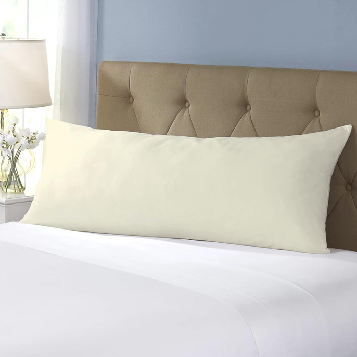 Body Pillow Cover 45x140cm - Mustard - Cotton Home