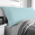 Premium Sky Blue Body Pillow Cover Super Soft Removable and Washable Standard Size Long Pillow cover 45 x140cm with Zipper Enclosure